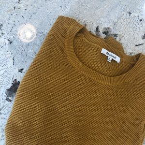Yellow Madewell sweater